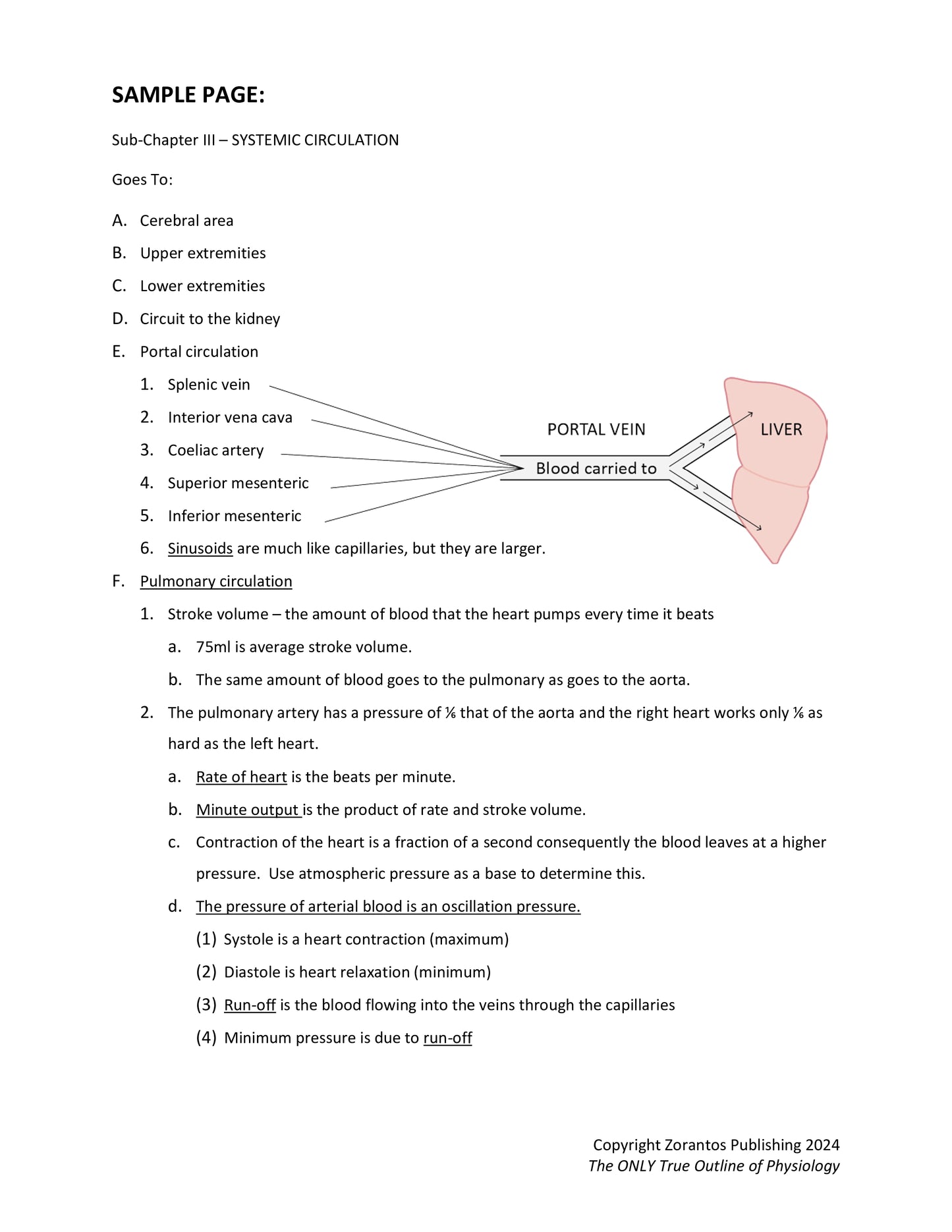 The ONLY True Outline of Physiology