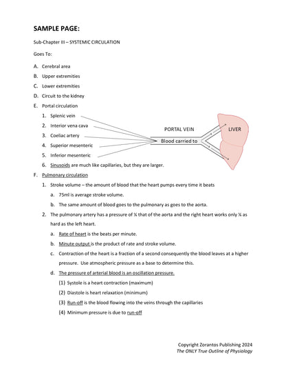 The ONLY True Outline of Physiology